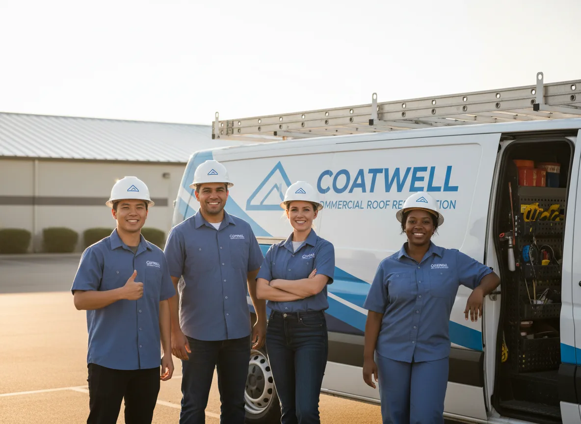 Commercial roof coating company in Rockwood, MI